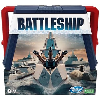 Hasbro Gaming Battleship Classic Board Game | Strategy Games for Kids and Adults | Ages 7+ | 2 Players | Fun Kids Games | Family Games