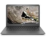 HP Chromebook 14A G5 Laptop 14" HD 1366 x 768 AMD A4-9120C Processor AMD Radeon R4 Graphics 4GB DDR4 RAM 32GB eMMC 1.6 GHz Chrome OS Wi-Fi Bluetooth Natural Silver (Renewed)