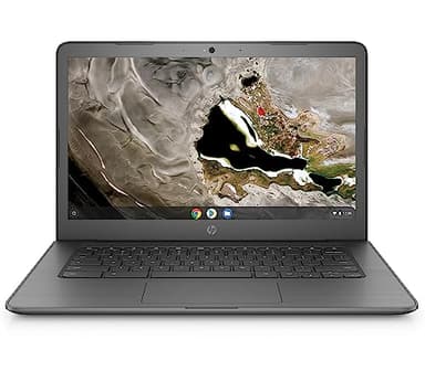 HP Chromebook 14A G5 Laptop 14" HD 1366 x 768 AMD A4-9120C Processor AMD Radeon R4 Graphics 4GB DDR4 RAM 32GB eMMC 1.6 GHz Chrome OS Wi-Fi Bluetooth Natural Silver (Renewed)