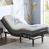OTDMEL Adjustable Bed Frame Twin XL with Massage, Electric Bed Base Frame with Adjustable Legs, USB Ports, Wireless Remote, Zero Gravity & Anti-Snore, Split King