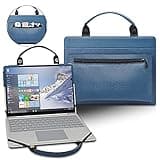 Protective Case + Portable Bag for 14" ASUS ZenBook 14 UX431FA/VivoBook X420UA X412FA F412DA/Vivobook S14 S432FA S433EA & LG gram 14 2-in-1 14T990 14T90N/LG gram 14 14Z980 14Z990 14Z995 14Z90N,Blue