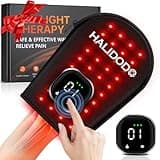 Cordless Red Light Therapy Glove for Hand 5 Mode, 160 Lamp Near Infrared Light Therapy Glove with 660nm & 850nm Infrared Light, Red Light Therapy Device Glove for Hands Wrinkles