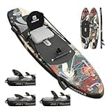 iTAOSTAR N01A 35" Extra Wide Paddle Board for Better Balance, Stand Up Inflatable Paddle Board with Premium SUP Accessories, Blow Up Paddle Boards for Adults of All Skill Levels