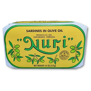 NURI Portuguese Sardines in Olive Oil - 2 Pack - (4.4 oz cans)