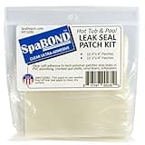 Spa Bond Hot Tub & Pool Leak Seal Patch Kit - Clear Ultra-Adhesive Waterproof Repair Fix for Vinyl, PVC, Acrylic