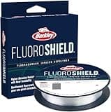 Berkley FluoroShield™, Clear, 8lb | 3.6kg, 300yd | 274m Fishing Line, Suitable for Freshwater Environments