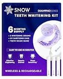 SNOW Diamond Wireless Whitening Kit - Sensitive Teeth Whitening Kit - Whitens & Repairs Teeth 6 Months of Treatment Gentle & Enamel Safe