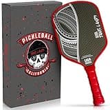 Tame Lands Pickleball Paddle - Kevlar Carbon Fiber Pickleball Paddle with Honeycomb Poly Core - Perfect Balance of Power & Control -USAPA Approved