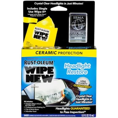 Rust-Oleum HDLCAL Wipe New Headlight Restore, 0.5 FL OZ