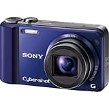 Sony Cyber-Shot DSC-H70 16.1 MP Digital Still Camera with 10x Wide-Angle Optical Zoom G Lens and 3.0-inch LCD (Blue)