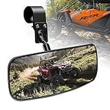 UTV Rear View Mirror, RZR Rearview Mirror for 1.75"-2" Roll Bar Cage Compatible with Polaris RZR 1000 XP Turbo PRO R Kawasaki Mule Honda Pioneer 1000 YXZ 1000 Teryx Can am Maverick X3