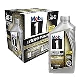 Mobil 1 Extended Performance Full Synthetic Motor Oil 5W-20, 1 Quart (6-pack)