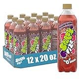Splash Fizz, Raspberry Blackberry Flavored Sparkling Water, Zero Sugar, with Electrolytes, 20 Fl Oz, 12 Pack
