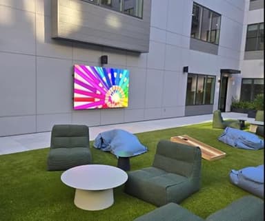 Elite Outdoor Movies | Bright Outdoor TV | All Weather (115" Outdoor TV)