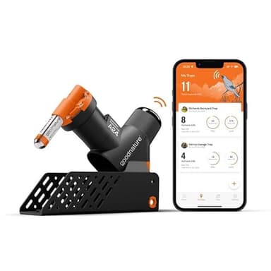 Goodnature Smart Trap Kit, A24 Humane Mouse Trap & Rat Trap with Portable Trap Stand, Automatic Paste Pump and CO2 Canister, Pet-Friendly Mouse Trap with Smart Counter