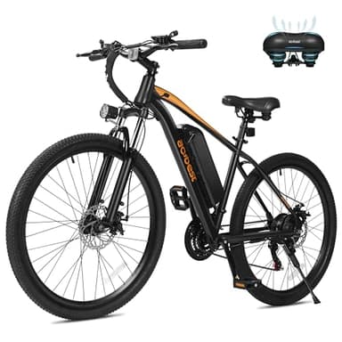 ACTBEST Apex Electric Bike for Adults, 26" 1000W Peak Electric Mountain Bike, 22MPH Top Speed, Max Range 55+ Miles, 48V Removable Battery, 21-Speed Lightweight E-Bike, Black