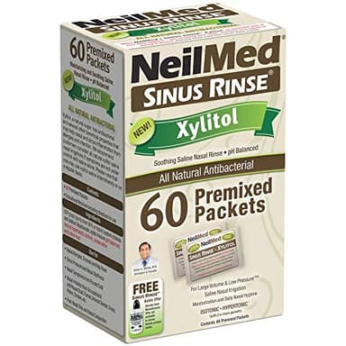 NeilMed Sinus Rinse Premixed Refill Packets with Xylitol, 60ct.