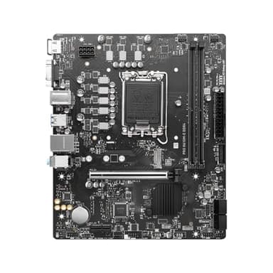 Motherboard Fit for MSI PRO H610M-E DDR4 Motherboard LGA 1700 Support I9-14900KS I7-14700KF I5-12400F CPU 3200MHz 64GB HDMI M.2 PCle 4.0 MATX