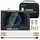 AURSINC 7in NanoVNA SV4401A Vector Network Analyzer 50KHz-4.4GHz Antenna Analyzer with 6700mAh Battery 8GB Storage Measuring S Parameters, Voltage Standing Wave Ratio, Phase, Delay, Smith Chart