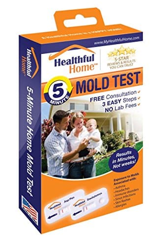 Healthful Home 5-Minute Mold Test. Aspergillus/Penicillium and Stachybotrys. Works Even If You Can't See The Mold. No More Waiting for Labs. Includes Expert Consultation.