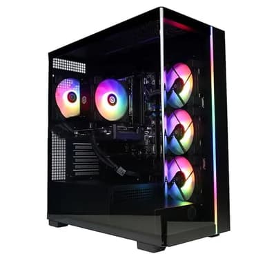 CyberpowerPC Gamer Xtreme Gaming Desktop PC - Intel Core i5-14400F CPU, 16GB DDR5 RAM, 1TB PCIe SSD, NVIDIA GeForce RTX 5060 8GB GDDR7, RGB Lighting, Windows 11 Home (GXi3200BSTV10)