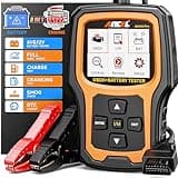 ANCEL AD410 Pro 2-in-1 OBD2 Scanner & Battery Tester – Professional Diagnostic Tool for Cars with 6V/12V 100-2000 CCA Charging/Cranking/EVAP Test, Live Data & Code Reader for All OBDII Cars 1996+