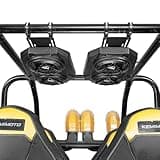KEMIMOTO UTV Sound System 6.5 Inch Speakers UTV Sound Bar Overhead Stereo Bluetooth for UTVs Fits 1.625-1.9in Roll Cages Compatible with Can-Am X3 & X3 Max, Polaris RZR XP 1000, Uforce