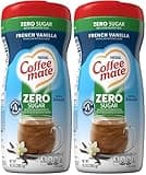 COFFEE-MATE French Vanilla Zero Sugar Powder Coffee Creamer 10.2 oz. Canister (Pack of 2)