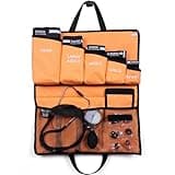 LotFancy Aneroid Sphygmomanometer Stethoscope Kit, 5-in-1, Manual Blood Pressure bp Cuff, for Infant, Child Pediatric, Adult, Large Adult, Thigh Cuffs, Portable Carrying Case Included