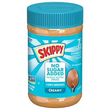 SKIPPY, Peanut Butter Spread, Creamy 16 oz (12 Pack)