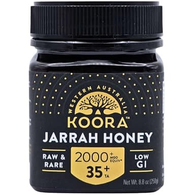 Jarrah Honey TA 35+ (Stronger than MGO 2000+ Manuka Honey Bioactivity) Raw Medicinal Honey with Medical Grade Potency for Daily Health and Immune Support from Western Australia