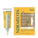 Neosporin Antibiotic Pain-Relieving, Anti-Itch, & Scar Appearance Minimizer Ointment with Neomycin & Bacitracin Zinc, 24-Hour Infection Protection for Minor Cuts, Scrapes & Burns,.5 oz