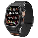 Spigen Lite Fit Pro Designed for Apple Watch Ultra 2/1 Band 49mm Durable TPU Cover with Lightweight Fabric Strap - Matte Black