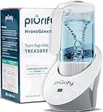 PIURIFY 50 Oz Hydrogen Water Pitcher - BPA Free Rich Hydrogen Water Generator Electrolysis Jug with SPE/PEM Technology. Hydrogen Water Machine, Balanced PH Levels and Filtered with Calcium Sulfite