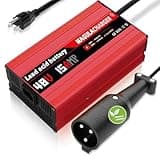 Magula 48 Volt 15 Amp Golf Cart Battery Charger for Club Car DS&Precedent,with Trickle Charge,Only 5 Lbs, 4-6 H Full Charge