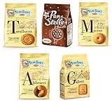 Mulino Bianco:Assorted Biscuits * Total 61.72 Ounce (1750g) * Pack of 5 [ Italian Import ]