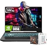 ASUS 2025 TUF A15 15.6'' FHD 144Hz Gaming Laptop, 8-Core AMD Ryzen 7-7435HS, Nvidia Geforce RTX 3050 Graphics, 32GB DDR5 RAM, 2TB SSD, RGB Backlit KB, Wi-Fi 6, Win11 Home, W/Portable SSD
