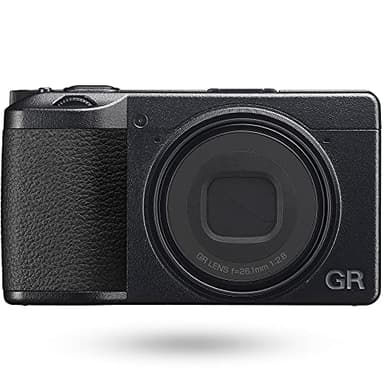 Ricoh GR IIIx, Black, Digital Compact Camera with 24MP APS-C Size CMOS Sensor, 40mmF2.8 GR Lens (in The 35mm Format)