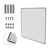 HUAALIUCHE Premium RV Entry Screen Door Grille, RV Screen Door Protector, Protector Guard for RV, Camper,Measures 30-5/16" (L) x 34" (W). Enhanced Screen Protection- Black