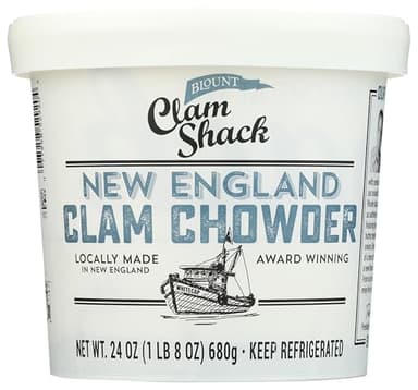 Blount Clam Shack, New England Clam Chowder, 24 Ounce