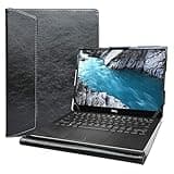 Alapmk Protective Case for 13.3" Dell XPS 13 2-in-1 7390 9310/Latitude 9330 9340 & Yoga Slim 7i Carbon/ThinkPad X1 Nano 13/ideapad S540-13IML [Not fit XPS 13 2-in-1 9365/XPS 13 7390 9310 9300],Black