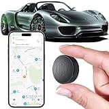 SEVENPARK GPS Tracker for Vehicles - GPS Tracking Device No Subscription - Real-Time Tracking, Global Coverage, Portable Magnetic GPS Tracking Device for Cars, for Kids,Dogs,Belongings (GF10)
