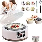 Probiotic Yogurt Motor, Yogurt Machine with Adjustable Temperature and Time Control, Yogurt Maker 36 Hour, 40Oz Electric Yogurt Machine, Automatic Yogurt Maker Machine with LCD Display (Basic)