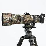 ROLANPRO Waterproof Lens Camouflage Coat for Nikon Z 180-600mm F/5.6-6.3 VR Rain Cover Lens Protective Sleeve Case Clothing-#23 Brown Jungle Waterproof