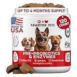 Probiotics for Dogs Digestive Health - Probiotic Chews for Gut Health, Itchy Skin Yeast, Diarrhea - USA Product - Immune Support Supplement - Dog Digestive Support & Allergy Relief Chews with Enzymes