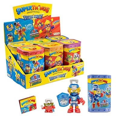 Magic Box PST10D066IN00 Superthings Super Things Rescue Force KAZOOM Kids (6 pcs) Toy, Multicoloured