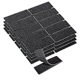 KING MOUNTAIN Heavy Duty Hook and Loop Tapes with Adhesive,20 Sets of 1x3 inch Nylon Self Adhesive Tape, Double Sided Extra Thick Sticky Strips, Suitable for Officeãâ‚¬ Home and Crafting