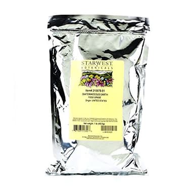 Starwest Botanicals Diatomaceous Earth Supplement, 1 Pound