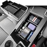 EDBETOS 2025 Equinox Center Console Organizer Compatible with Chevy Equinox 2025 LT/RS/ACTIV Armrest Storage Box Interior Pallet Insert Tray Secondary Accessories, Middle Console Tray