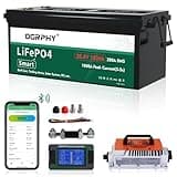 OGRPHY 36V Lithium Battery, 3.84KWh Golf Cart Batteries with 200A BMS, 25A Lifepo4 Battery with Charger, 1000A Peak Current Perfect for Golf Cart, Solar, 36V Trolling Motor